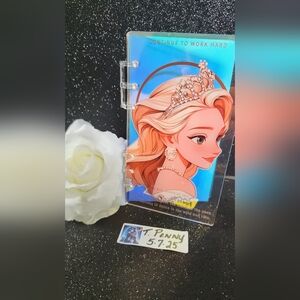 Princess Themed Stunning Acrylic Journal/notenook